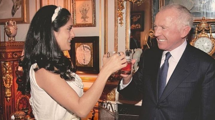 Así fue la boda de Salma Hayek; lleva 15 años de feliz matrimonio con Francois Henri-Pinault
