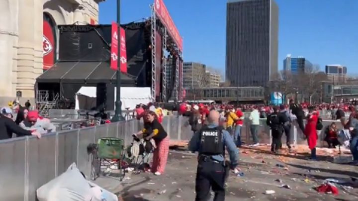 Tiroteo en desfile del SuperBowl causa pánico en Kansas City | VIDEO