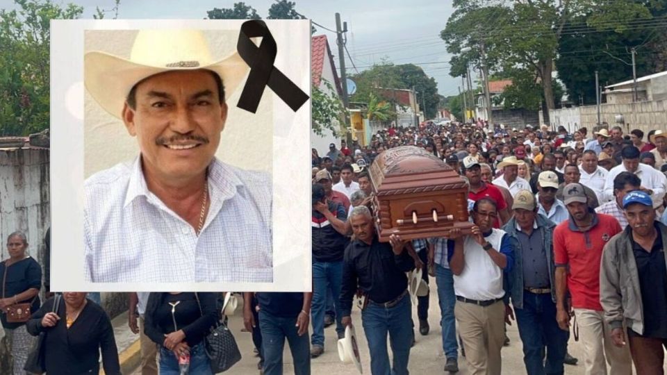 Exigen justicia en sepelio de Andrés Valencia, exalcalde de Veracruz asesinado a balazos