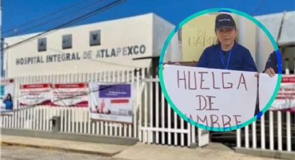 Con huelga de hambre, piden destitución del director del hospital de Atlapexco