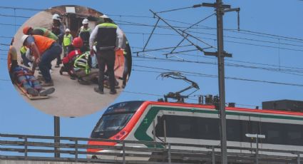 Trabajadores del Tren Interurbano no tenían arnés; Lía Limón difunde video