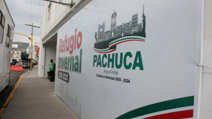 Personas de estas nacionalidades han usado refugio invernal de Pachuca