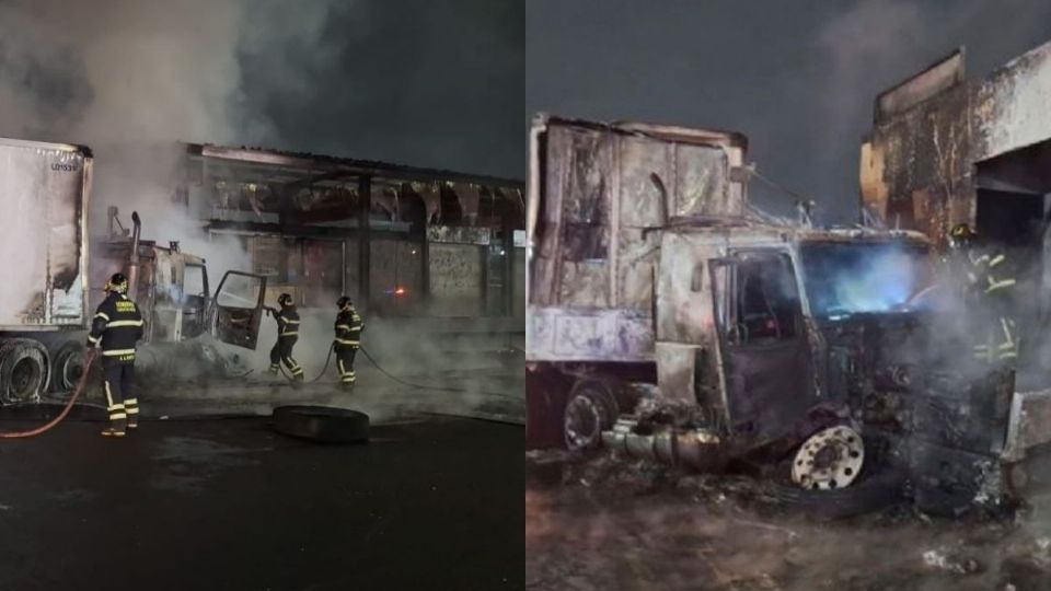 Metrobús CDMX: Se incendia estación San Lázaro por choque de tráiler; hay 2 heridos