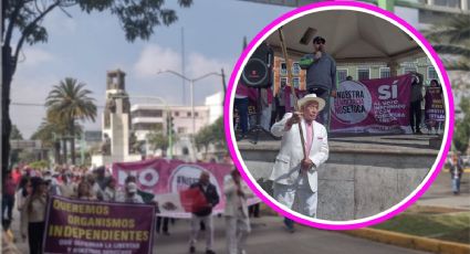 “Voto sale muy caro para ser indiferentes”: marchan en Pachuca por la democracia