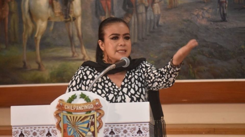 La alcaldesa de Chilpancingo, Norma Otilia Hernández