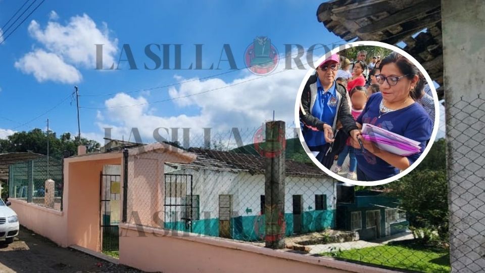 Padres denuncian inundaciones en primaria de Papantla, Veracruz, piden ayuda a autoridade