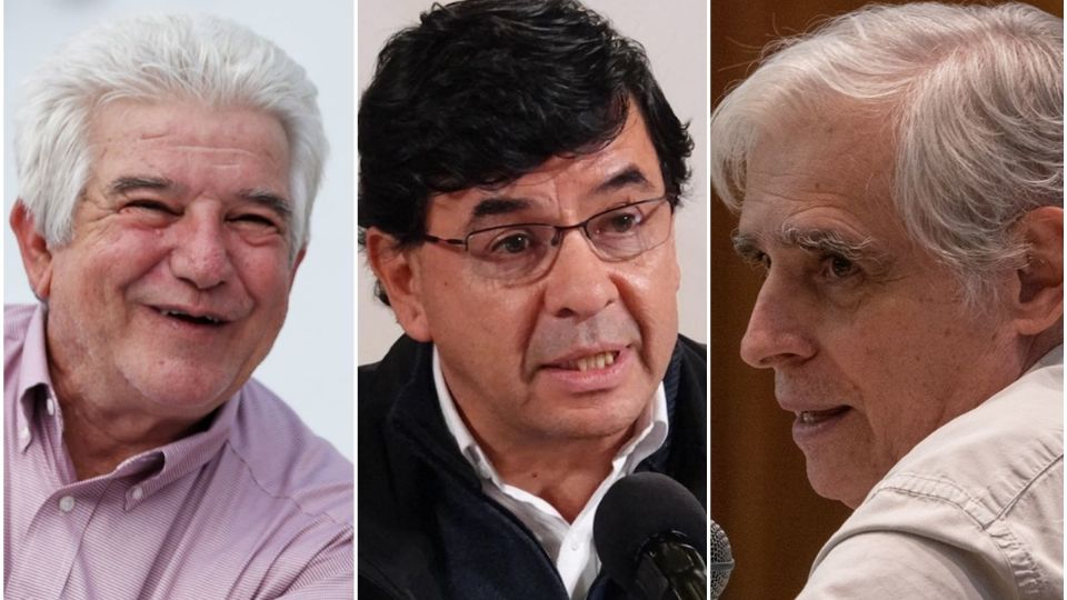 José ramiro López Obrador, Jesús Ramírez y Rafael barajas 'El Fisgón'