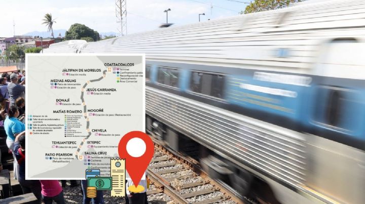 Esta es la nueva estación en Veracruz por donde pasa el Tren Interoceánico