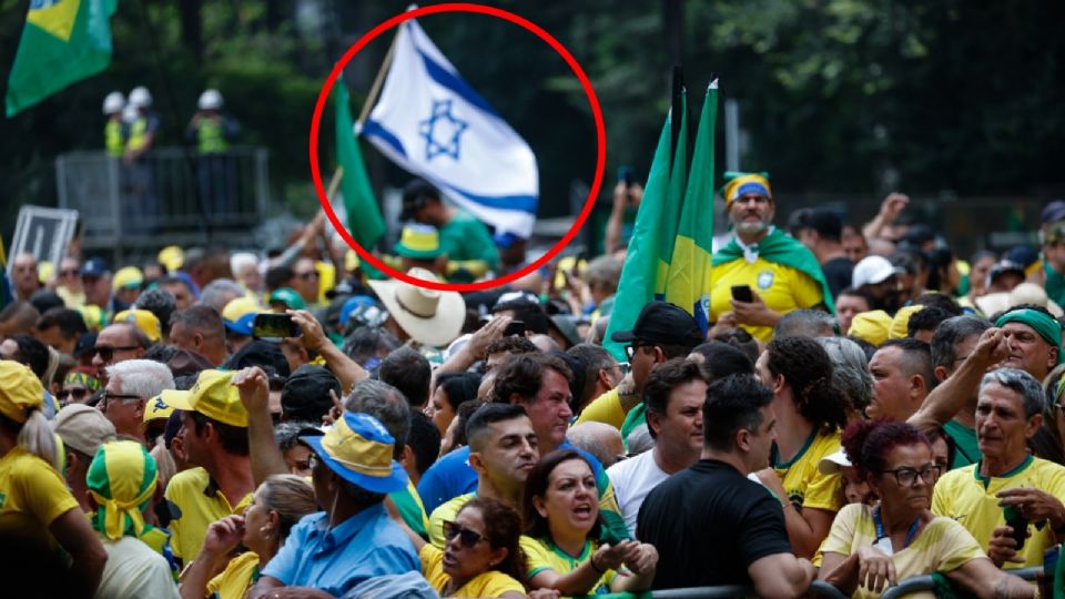 Manifestación masiva en Brasil contra Lula da Silva: ¿Por qué hubo banderas de Israel?