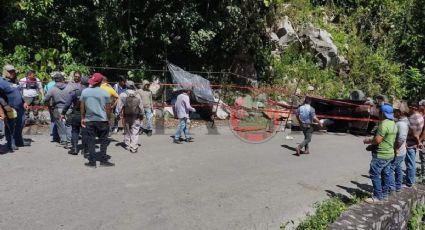 Mueren 3 personas en  fuerte accidente en carretera de Zongolica