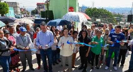 Naucalpan: Rehabilitan calles de Lomas de San Agustín y Santa María Nativitas