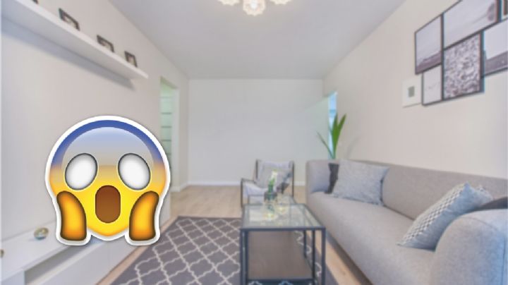 Así se ve el departamento más pequeño; la renta es de 20,000 pesos