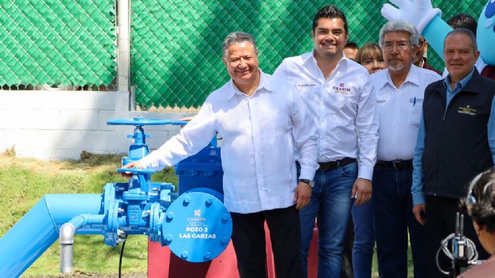 Menchaca anuncia inversiones de 340.3 millones de pesos para abastecimiento de agua
