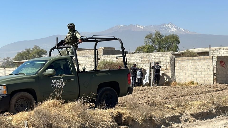 Hallan fosa clandestina en Mexicaltzingo; ya recuperaron un cuerpo