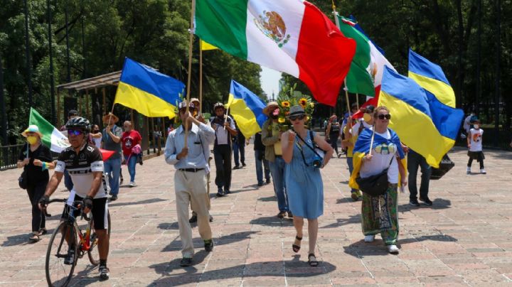 Más de 70,000 migrantes ucranianos han llegado a México desde el inicio de la guerra con Rusia