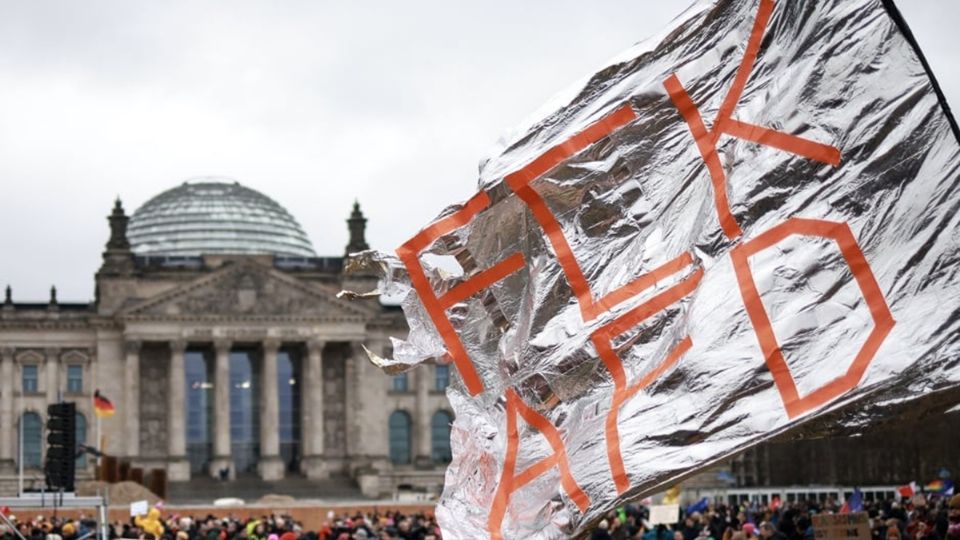 Manifestación en Alemania