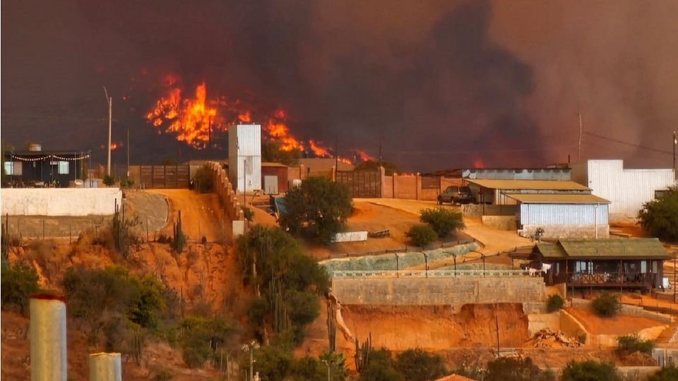 Incendios forestales en Valparaíso, Chile