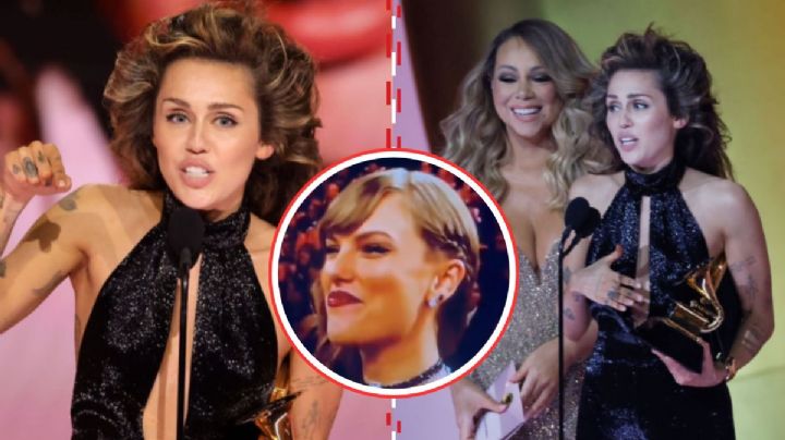 Grammy 2024: La mueca que Taylor Swift le hizo a Miley Cyrus cuando ganó; así reaccionó
