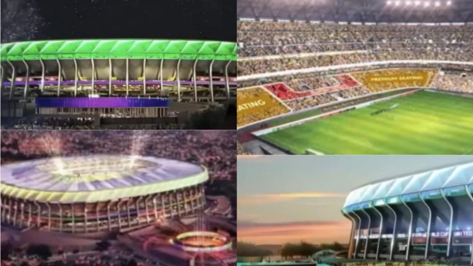 Así se vería el nuevo Estadio Azteca para el Mundial 2026