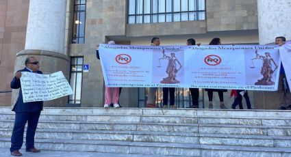 Protestan abogados del Edomex contra las nuevas certificaciones del PJEM