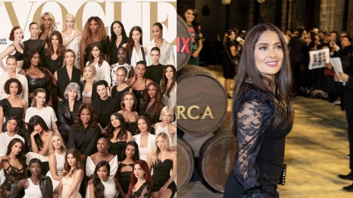 Vogue elige a la veracruzana Salma Hayek entre las 40 mujeres más existosas del mundo