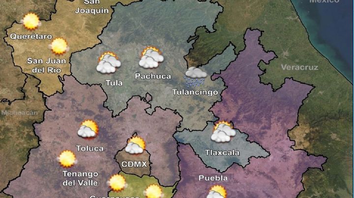¿Cómo estará el clima en Hidalgo este domingo 10 de marzo?