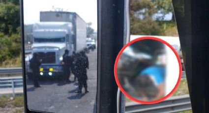 Asesinan a trailero en medio de bloqueo en carretera de Veracruz