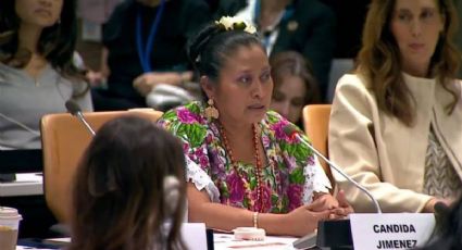 Bordadora maya llama desde la ONU a salvaguardar el arte textil yucateco