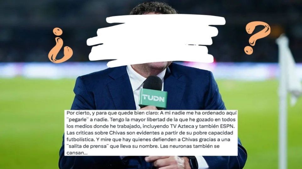 Lo que dijo comentarista de Televisa en redes sociales