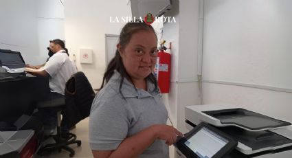 Vencimos el miedo: Jenny, con síndrome de Down, consiguió trabajo en Veracruz