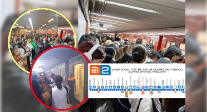 Jueves de caos en Metro CDMX: Línea 7 colapsó y vagón en Línea 2 con explosión