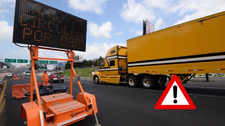 Alerta vial: está es la razón por la que habrá tráfico en la pista Acatzingo - Mendoza