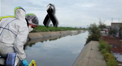 En Domingo de Ramos hallan cadáver en canal de aguas negras de Hidalgo