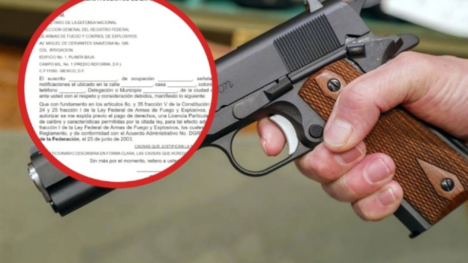La Sedena desecha la mayoría de las solicitudes de ciudadanos para portar armas de fuego.