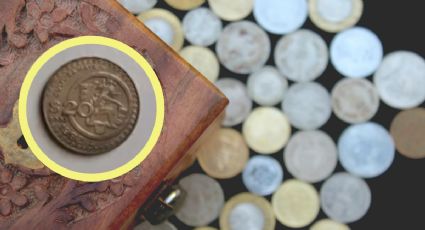 Así es la moneda de 20 pesos más pequeña; se vende en 180,000 pesos