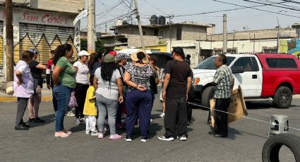 Bloqueo vial en Nezahualcóyotl para exigir agua potable