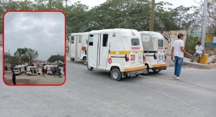 Tren Maya: Camión que llevaba material atropelló a mototaxista y desata bloqueos viales