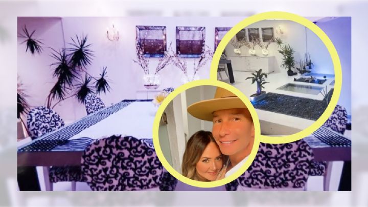 Así es el interior de la mansión que compartía Andrea Legarreta con Erik Rubín