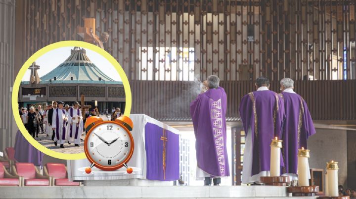 Así serán los horarios en la Basílica de Guadalupe por la Semana Santa 2024