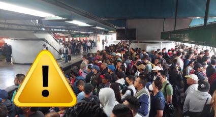 Metro CDMX: Línea 8 desaloja a usuarios de una unidad y provoca caos