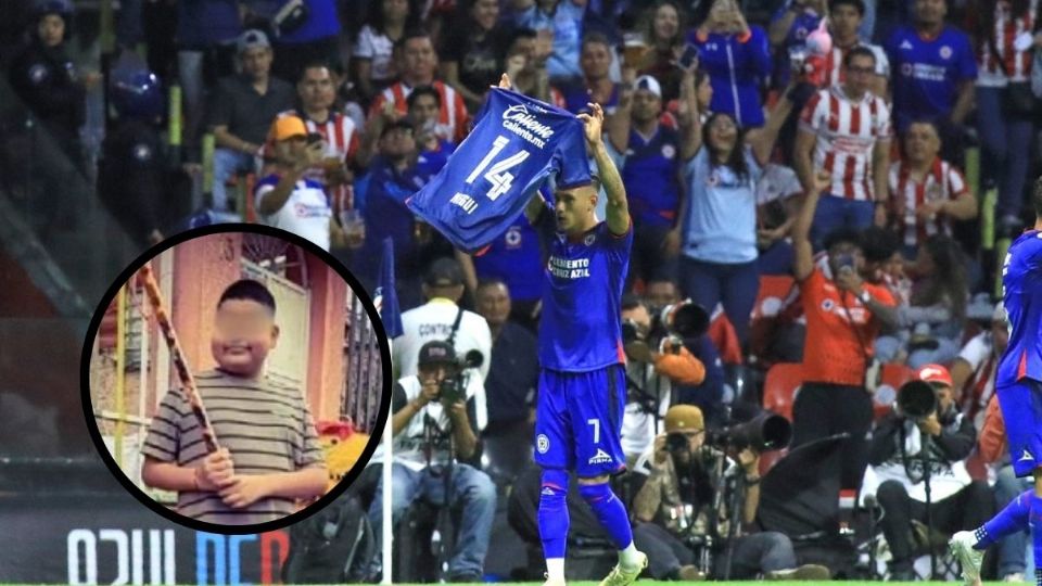 Cruz Azul le dedica gol a José Armando, niño veracruzano que padece cáncer