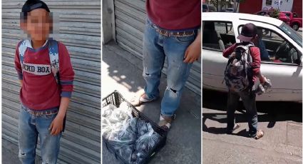 Influencer hace llorar a niño vendedor de aguacates en Hidalgo | VIDEO