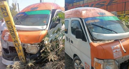 Accidente en Ecatepec: Tren embiste a transporte público que intentó ganarle el paso