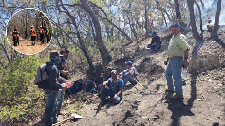 Apagan por fin el incendio en la Sierra de Santa Rosa