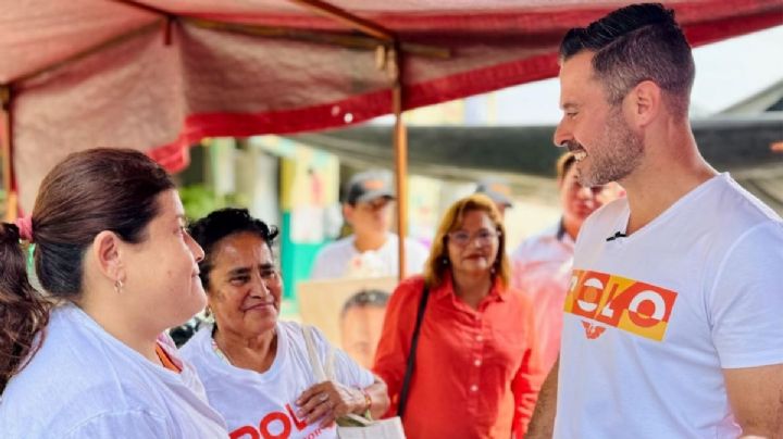 Polo Deschamps arranca campaña en Pánuco y critica derroches de sus oponentes