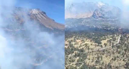 Arde el Nevado de Toluca, luchan por sofocar las llamas | FOTOS