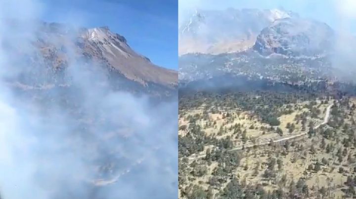 Arde el Nevado de Toluca, luchan por sofocar las llamas | FOTOS