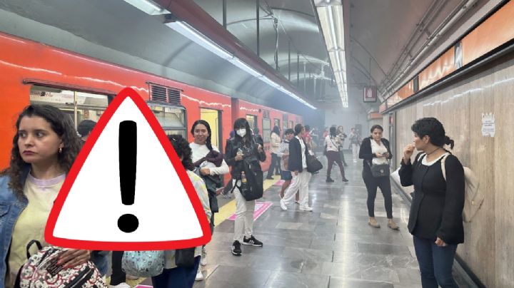METRO CDMX: Línea 7 reportan humo y olor a quemado en El Rosario