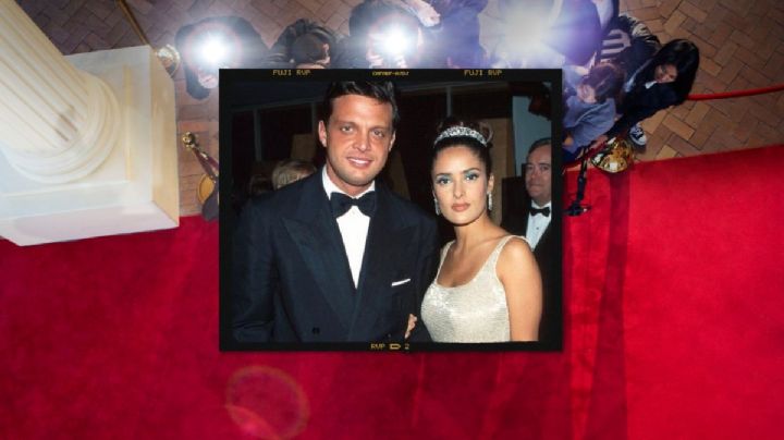 Así lucieron Salma Hayek y Luis Miguel hace 26 años en la ceremonia de Los Oscar