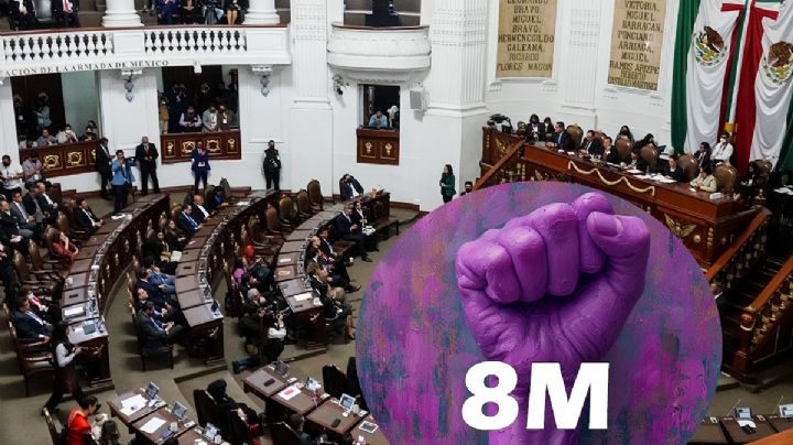 Menstruación digna y paridad de género, reformas del Congreso CDMX en marco del 8M
